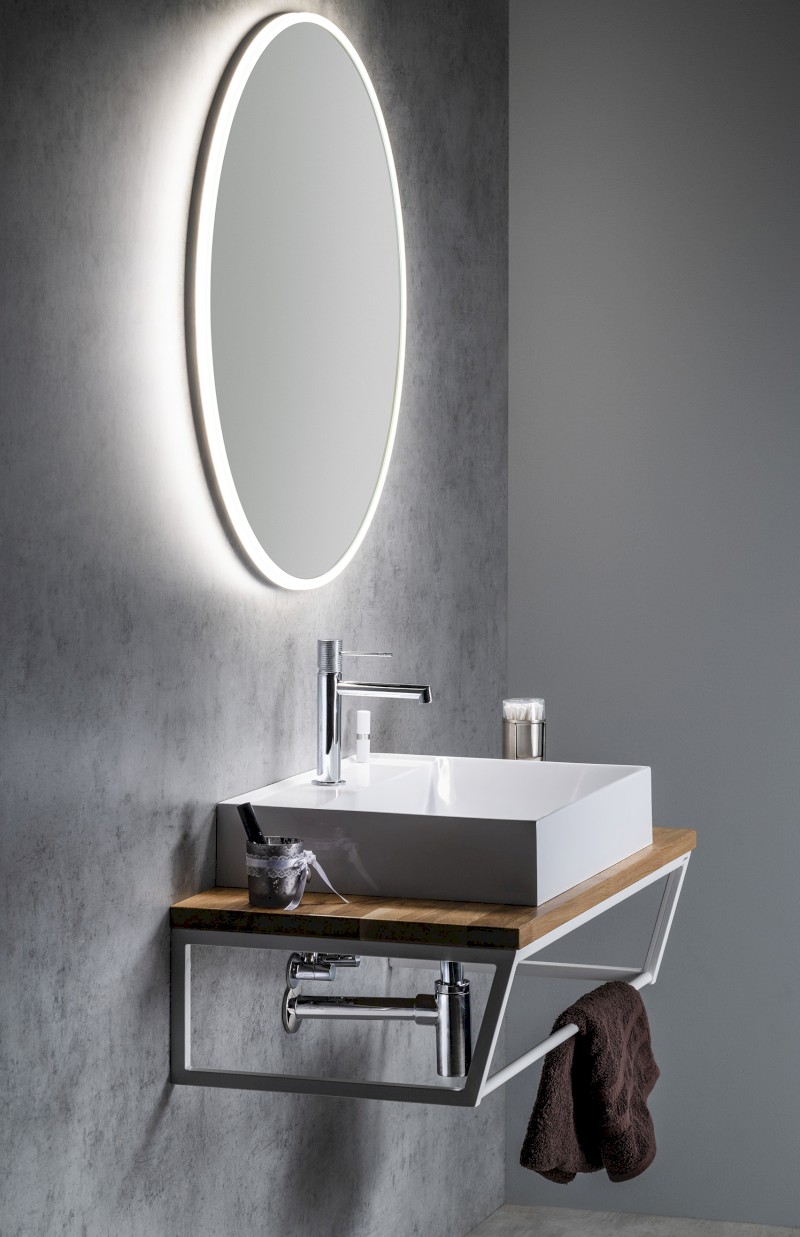 WOODY deska 906x28x463mm, masiv přírodní dub WDS900-70