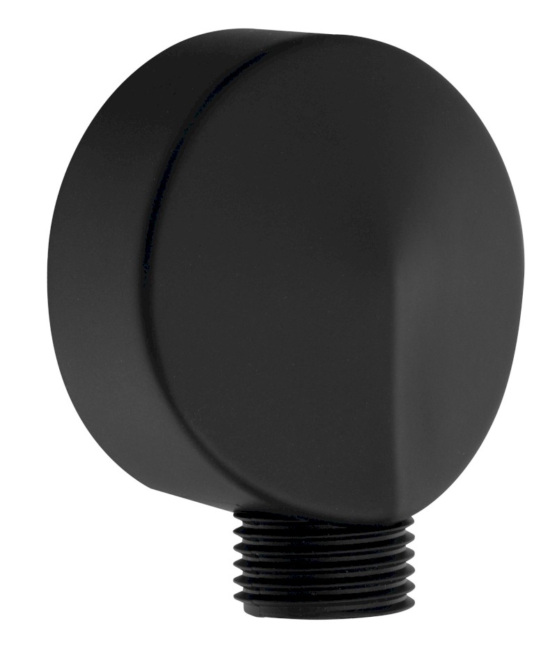 Vývod sprchy, průměr 55mm ABS/černá mat SC571B