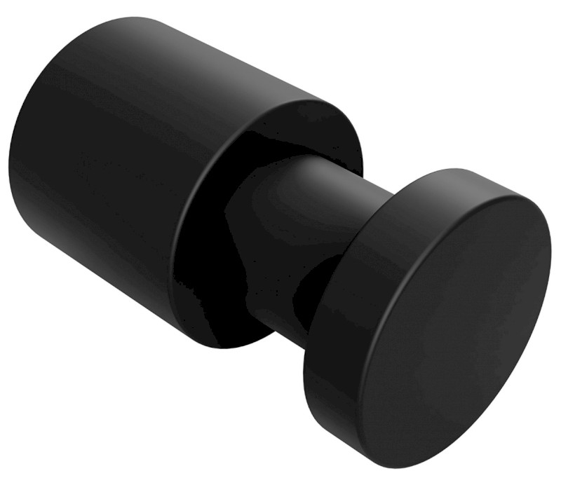 X-ROUND BLACK háček 30mm, černá mat XR212B