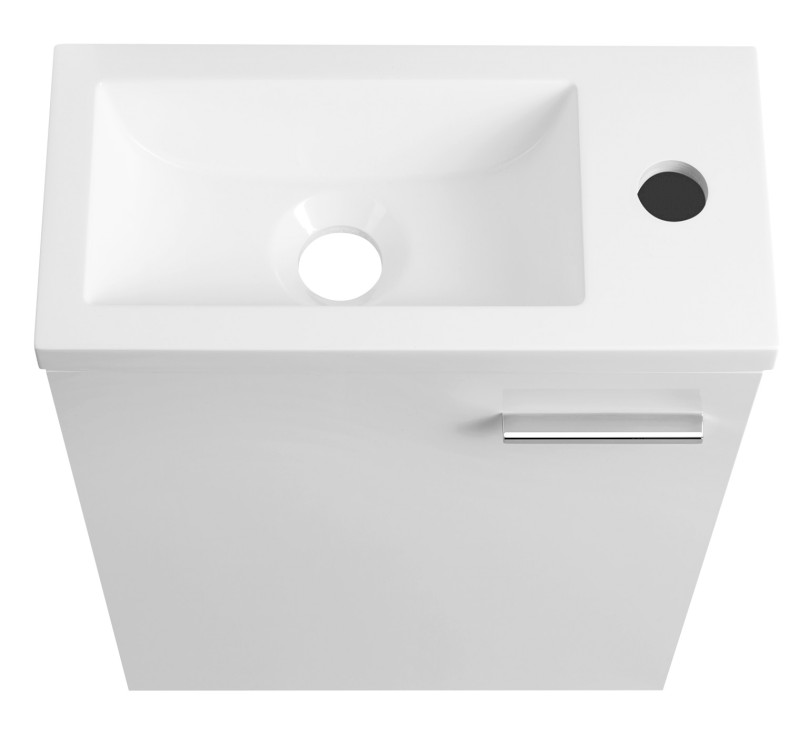 ZOJA umyvadlová skříňka 37x50x18cm, bílá 51037A