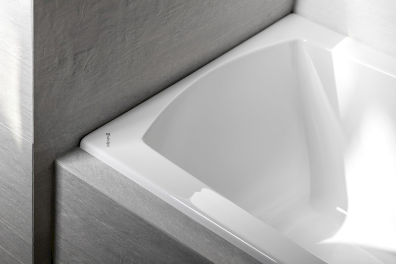 LILY SLIM obdélníková vana 120x70x39cm, bílá 25111S