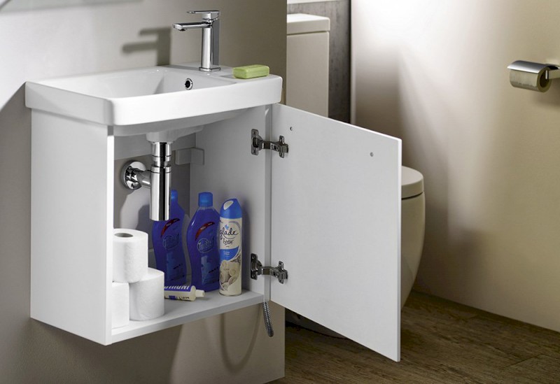 LATUS VIII umyvadlová skříňka 51x50x28cm, bílá LT080-3030