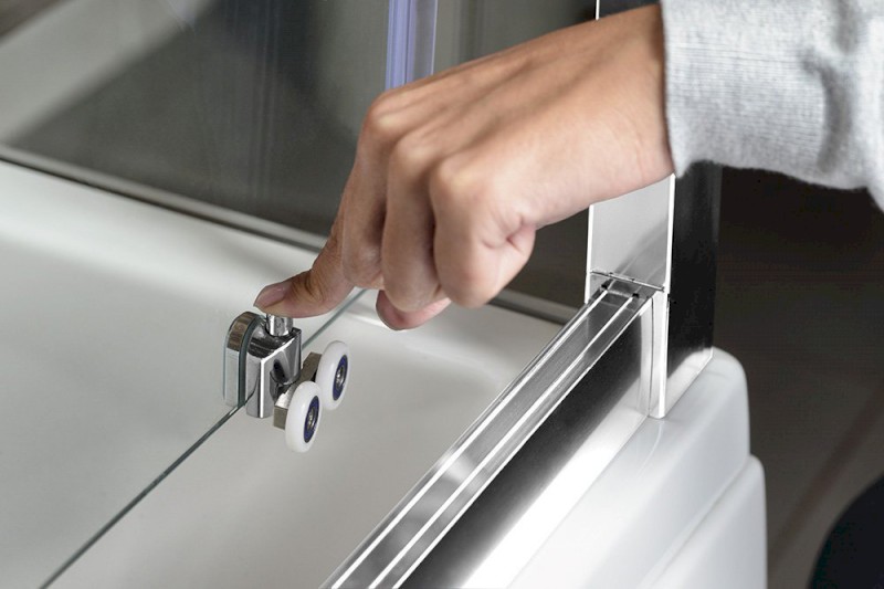 DEEP sprchové dveře 1100x1650mm, čiré sklo MD1116