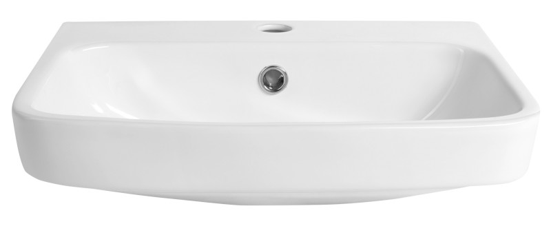 VIBRANT keramické umyvadlo 46x33cm, bílá 201.097.0