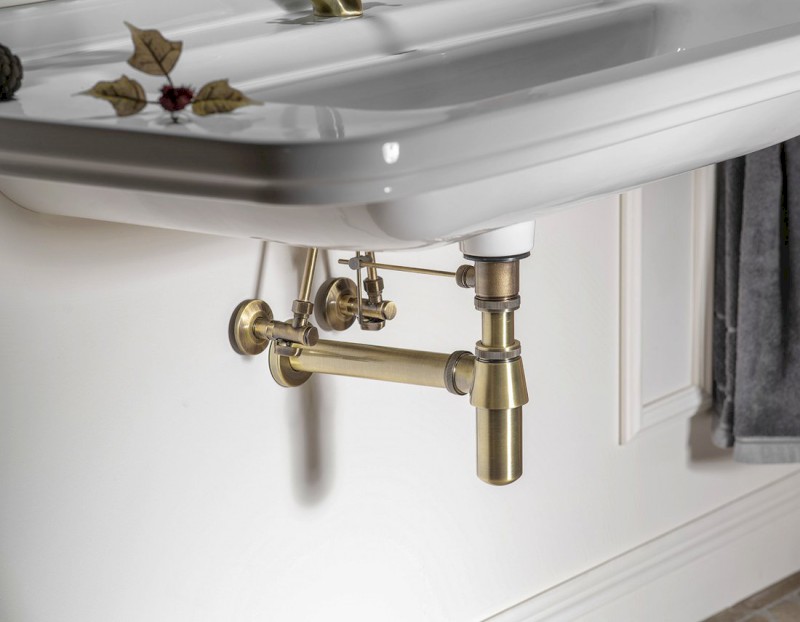 RETRO umyvadlový sifon 5/4