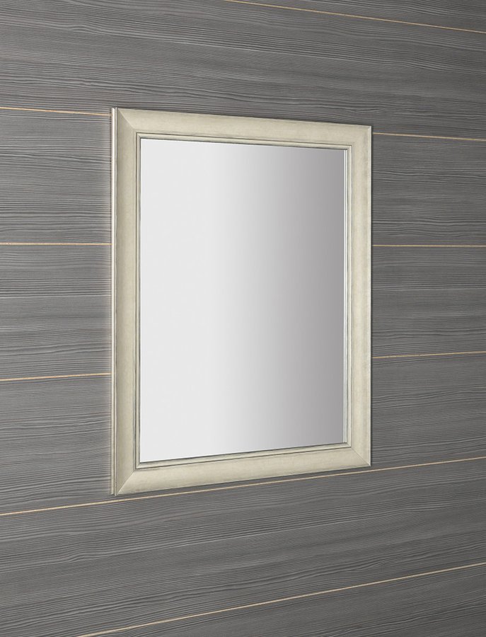 CORONA zrcadlo v dřevěném rámu 72,8x92,8cm, champagne NL720