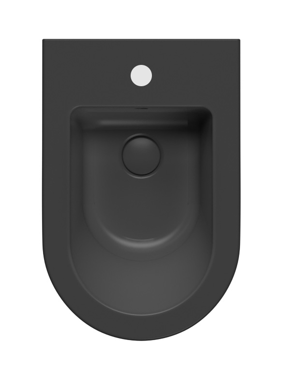 KUBE X bidet stojící, 36x55cm, černá mat 9462126