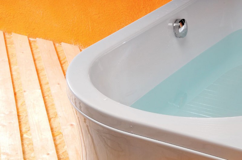 VIVA L asymetrická vana 175x80x47cm, bílá 70119