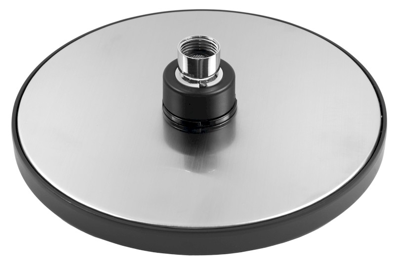 Hlavová sprcha, průměr 200mm, ABS/černá mat SC120