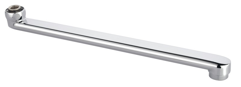 Výtokové ramínko k baterii, 220mm, ploché, chrom 43990