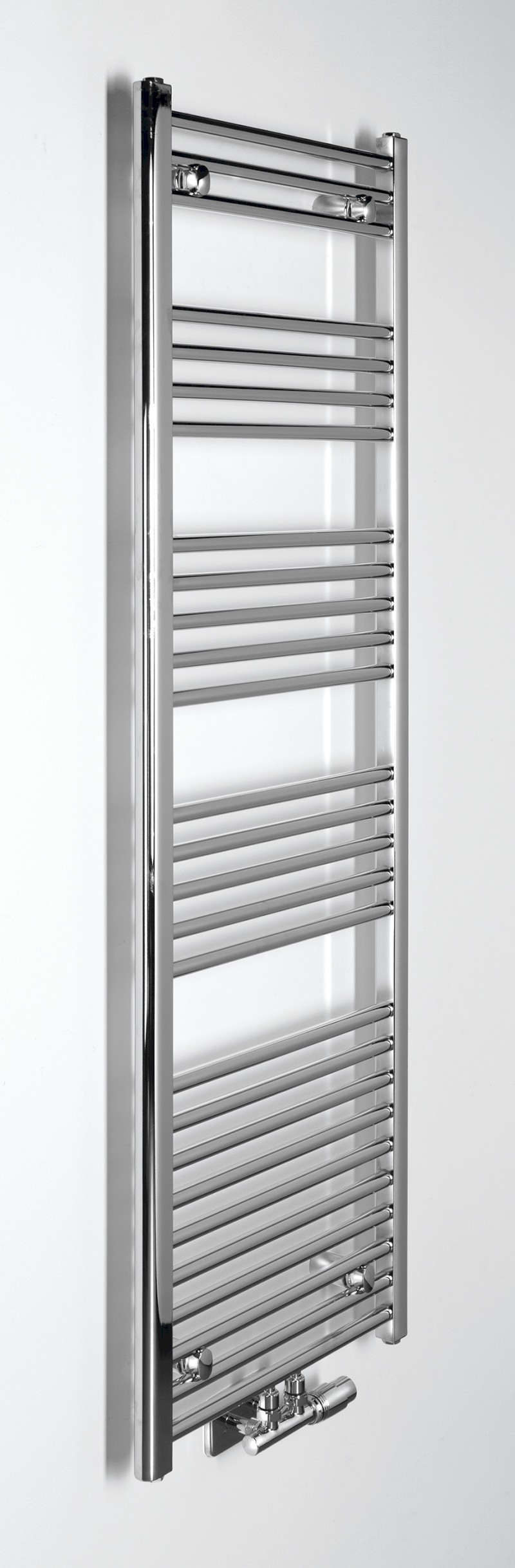 ALYA otopné těleso rovné 400x1600mm, středové připojení, chrom LLS309