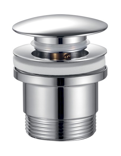 Umyvadlová výpust 6/4“, click-clack, velká zátka, 10-60mm, chrom 151.317.1