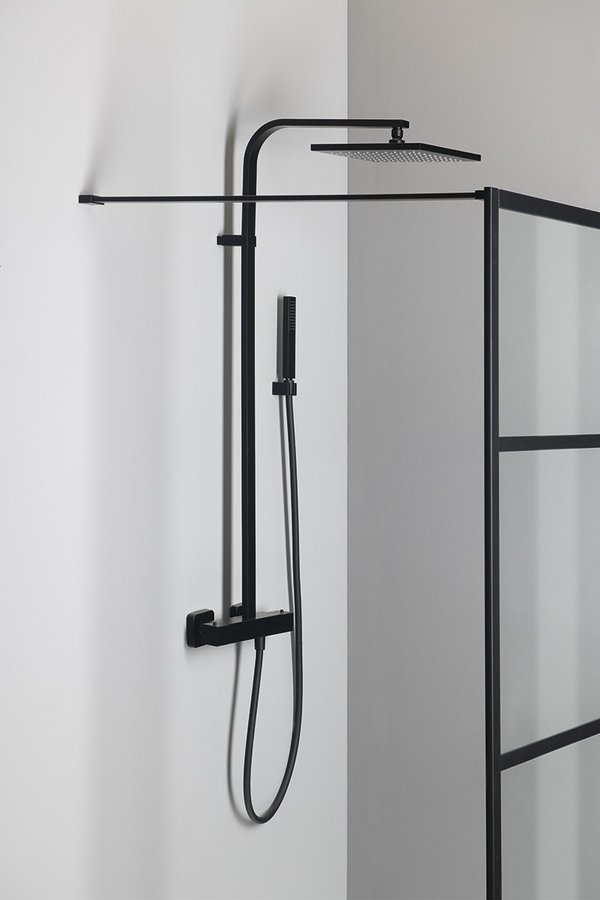 CURE BLACK prodloužený profil vzpěry 1400mm, černá mat CBSB140