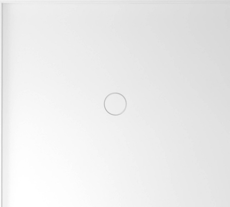 MIRAI sprchová vanička z litého mramoru, obdélník 100x90x1,8cm, levá, bílá 73171