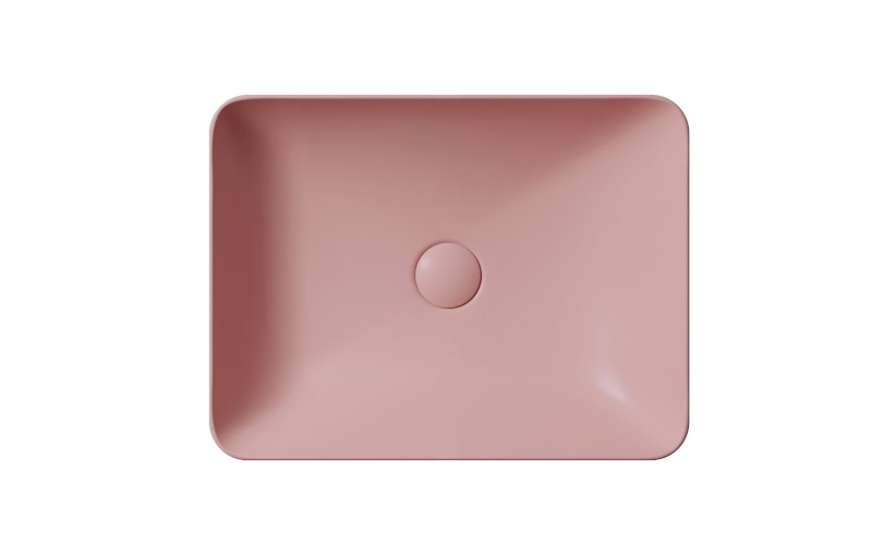 PURA keramické umyvadlo 50x38cm, blush mat 884724