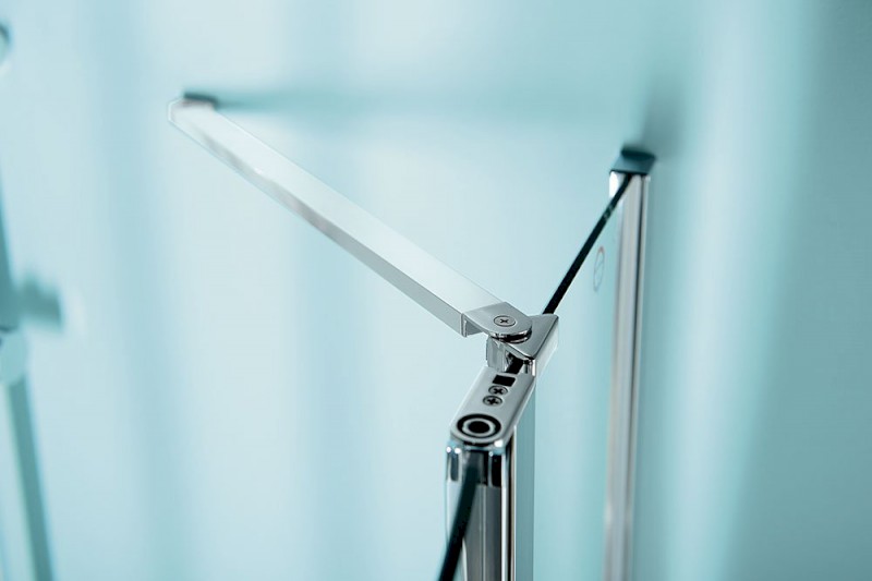 ZOOM boční stěna 1000mm, čiré sklo ZL3210