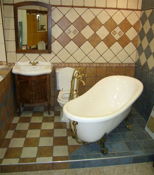 RETRO zrcadlo v dřevěném rámu 65x91cm, buk 735241