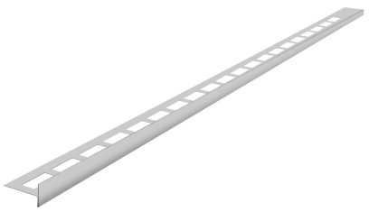 Spádová lišta, levá, výška 12mm, délka 1200mm, nerez mat SPD1212-L