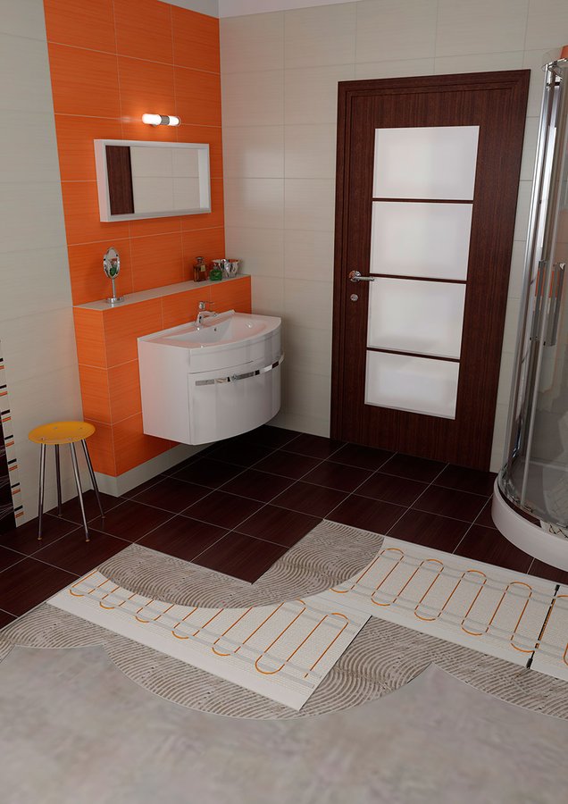 WARM TILES topná rohož do koupelny 3,0m2, 500W WTM30