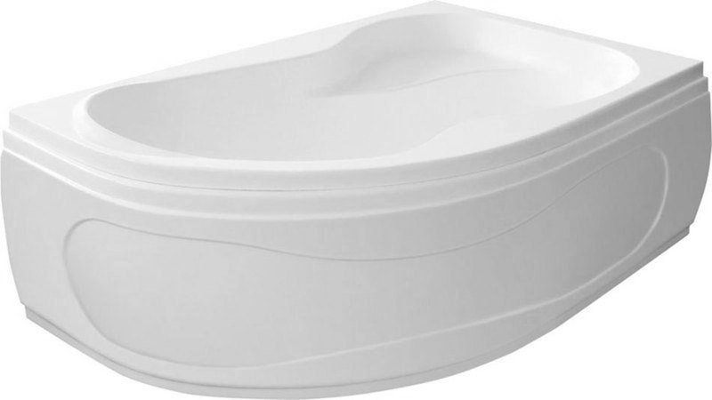 CIDLINA 150 vana 150x105x45cm, pravá, bílá G3619