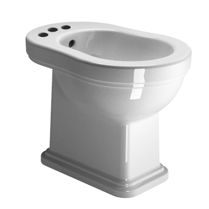 CLASSIC bidet, 37x54cm, 3 otvory, bílá ExtraGlaze 8762311