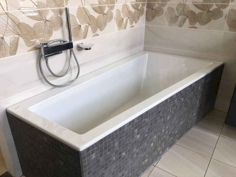 ANDRA R SLIM asymetrická vana 170x90x45cm, bílá 81511S