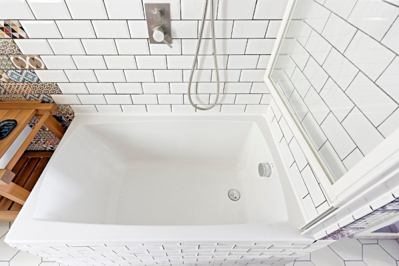 LILY SLIM obdélníková vana 120x70x39cm, bílá 25111S