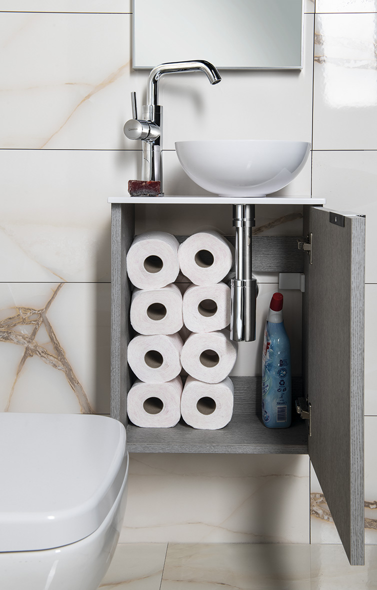 LATUS X umyvadlová skříňka 39,4x50x22cm, dub alabama LT110-2222