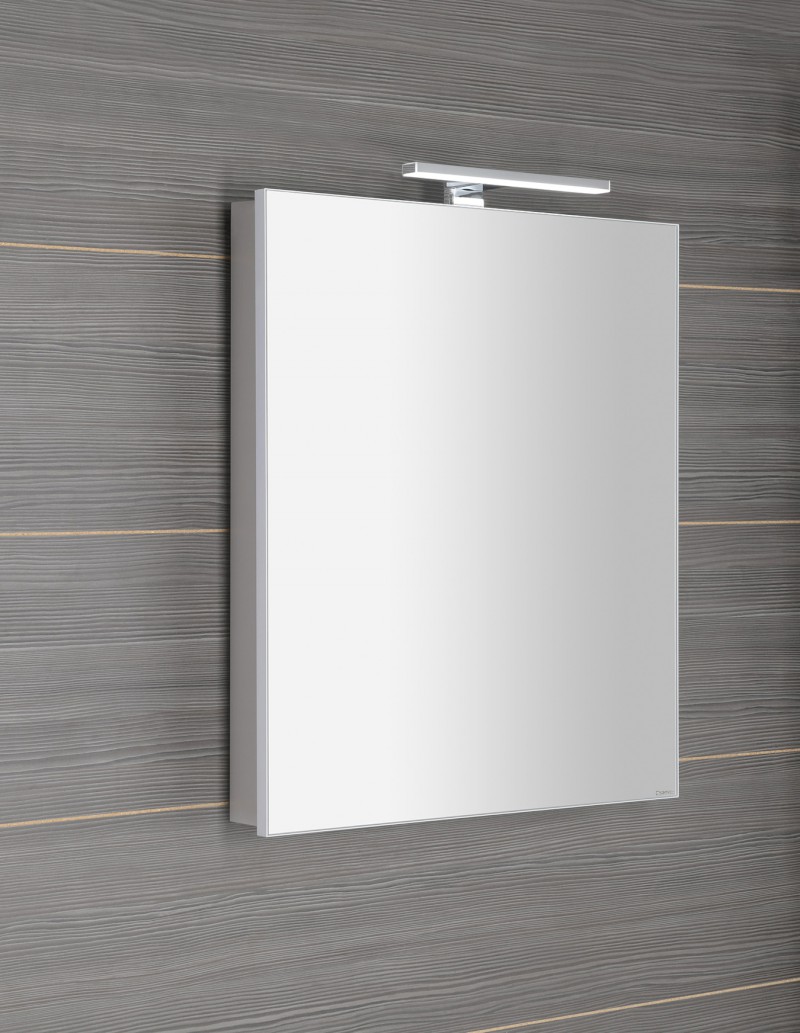 GRETA galerka s LED osvětlením, 60x70x14cm, bílá mat GR060-0031