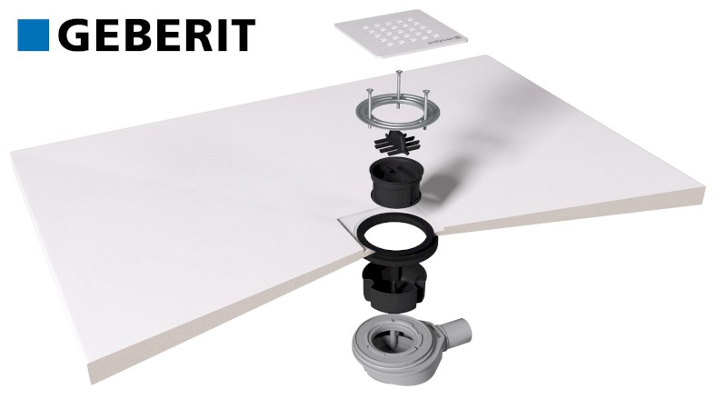 TRENECA vaničkový sifon, průměr 90mm, DN40, krytka černá mat 84999.21