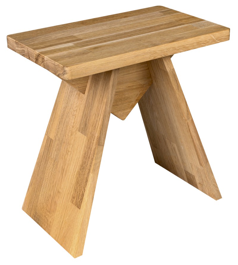 ASTYLE stolička 40x41x25cm, masiv přírodní dub AS410