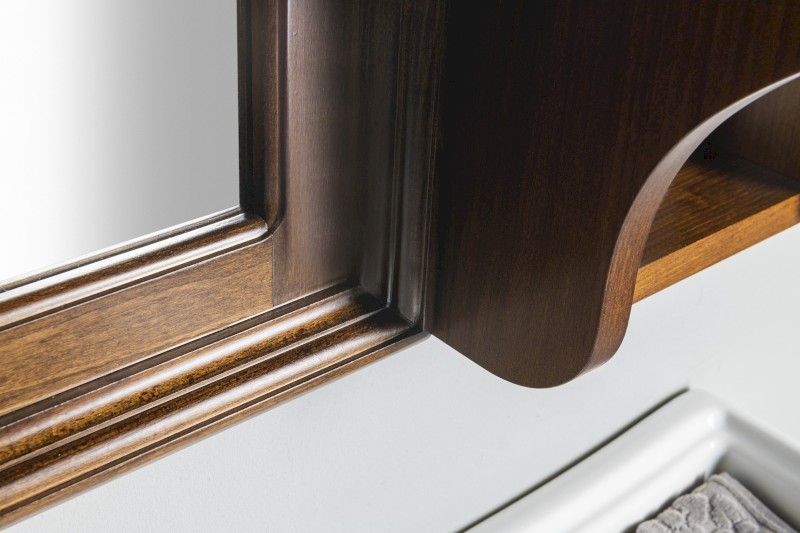 RETRO skříňka k zrcadlu 25x115x20cm, pravá, buk 1681