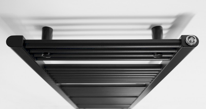 DIRECT otopné těleso s bočním připojením 450x1680mm, černá mat ILR64B