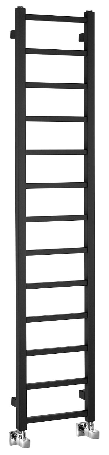 METRO LIGHT otopné těleso 300x1500 mm, černá mat IR446TB