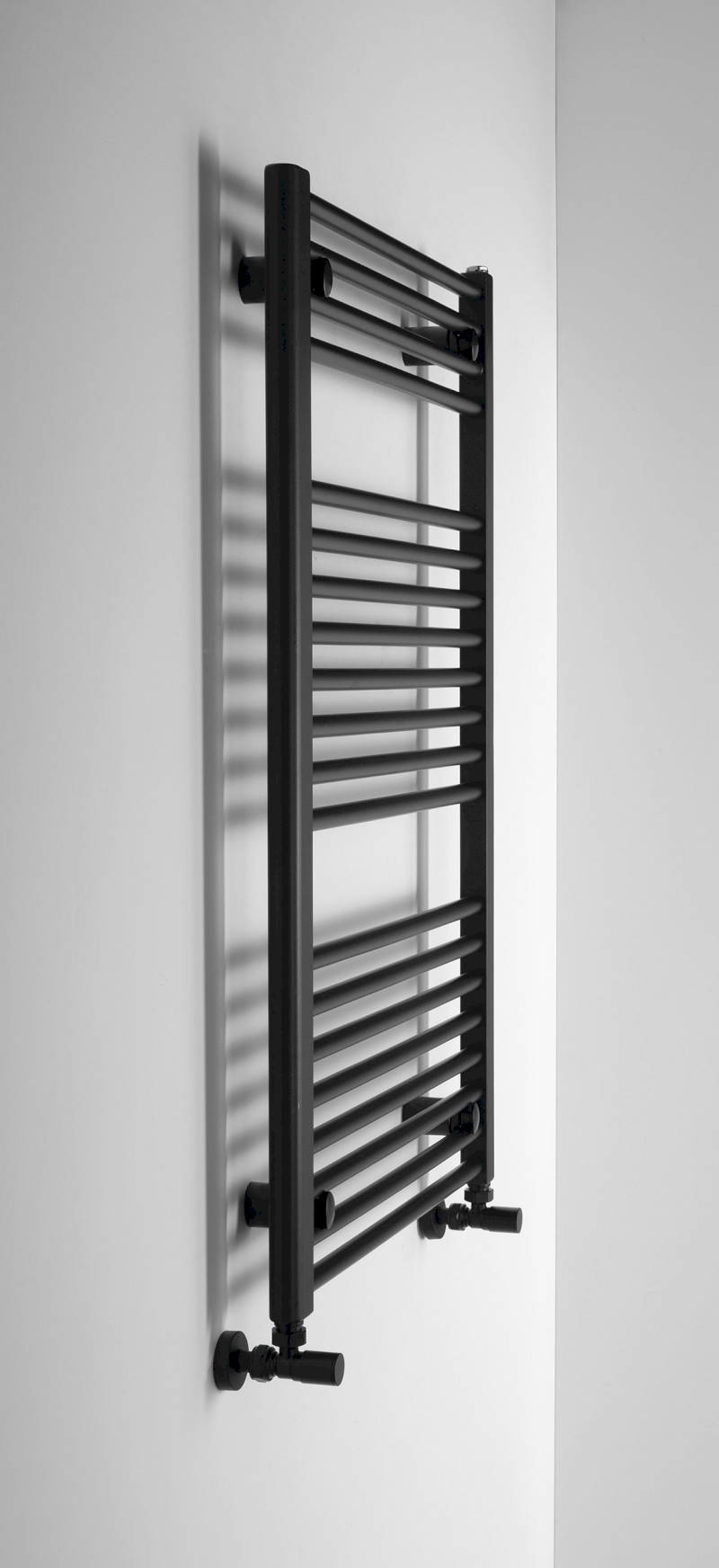 DIRECT otopné těleso s bočním připojením 600x960mm, černá mat ILR96B