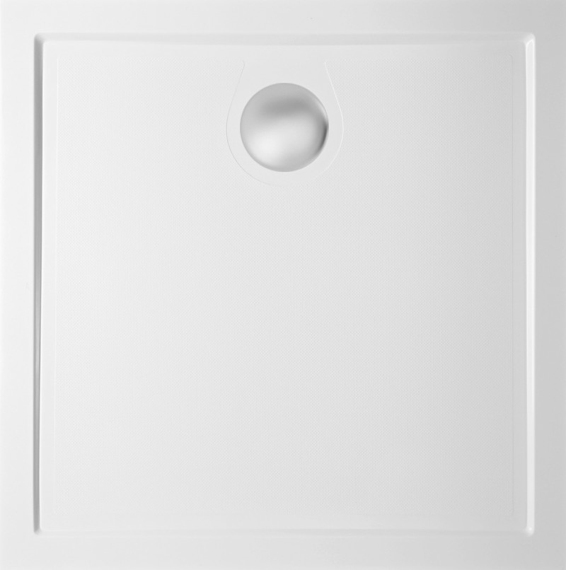 GALLET sprchová vanička z litého mramoru, čtverec 80x80cm GQ8080