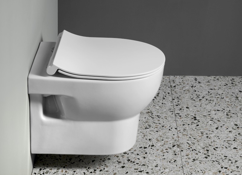 ABSOLUTE závěsná WC mísa, Rimless, 35x50cm, bílá 10AB02002