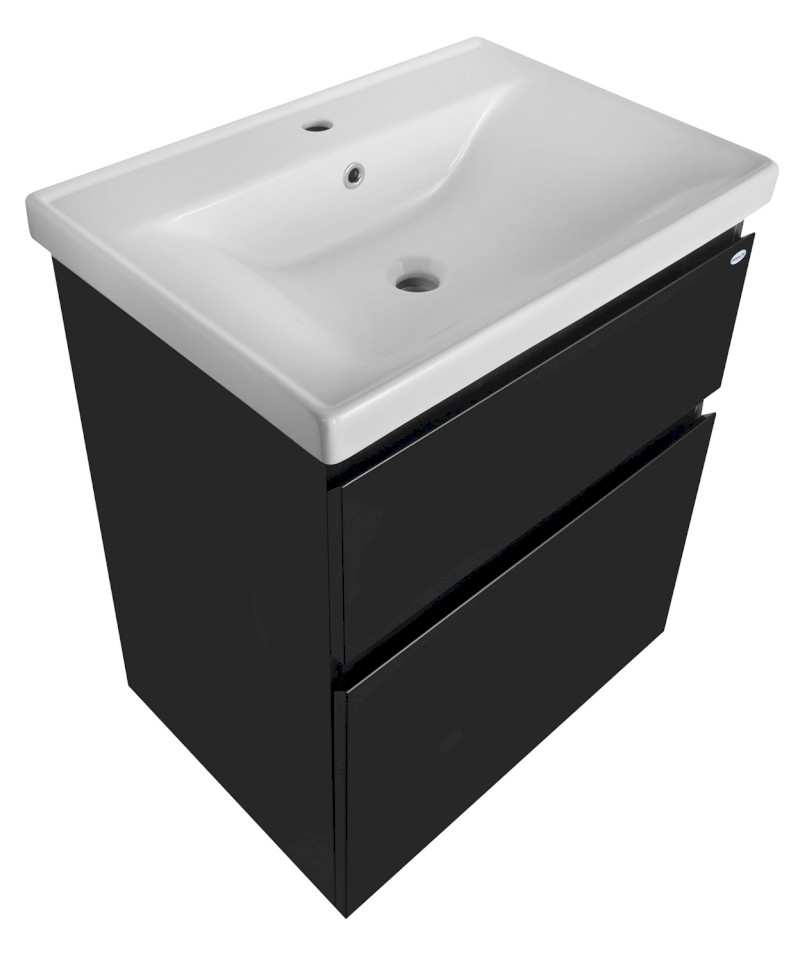 ALTAIR umyvadlová skříňka 61,5x72,5x45cm, černá mat AI665