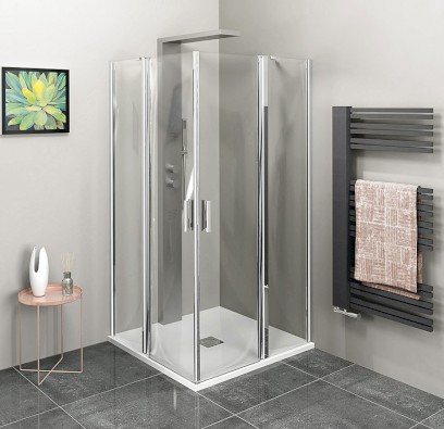 ZOOM čtvercová sprchová zástěna 1000x1000mm, čiré sklo ZL5416