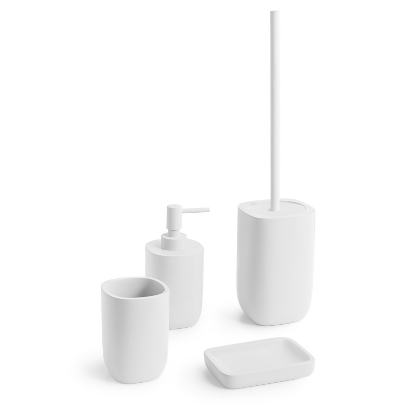 YLENIA WC štětka na postavení, bílá YL3302