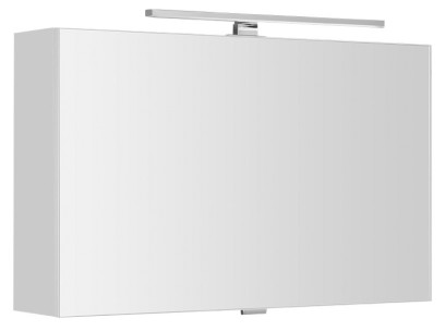 CLOE galerka s LED osvětlením 80x50x18cm, bílá CE080-0030