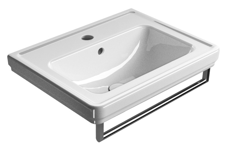 CLASSIC keramické umyvadlo 60x46cm, bílá ExtraGlaze 8731111