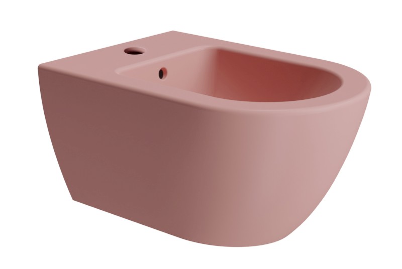 PURA bidet závěsný, 36x55cm, blush mat 8865124