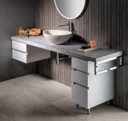 AVICE deska pod umyvadlo 180x50cm, tl.5cm, cement AV187