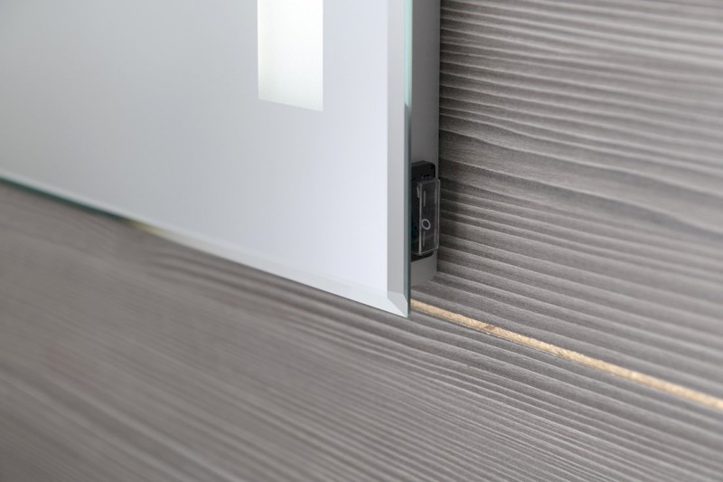 Zrcadlo s LED osvětlením 60x80cm, kolébkový vypínač ATH6