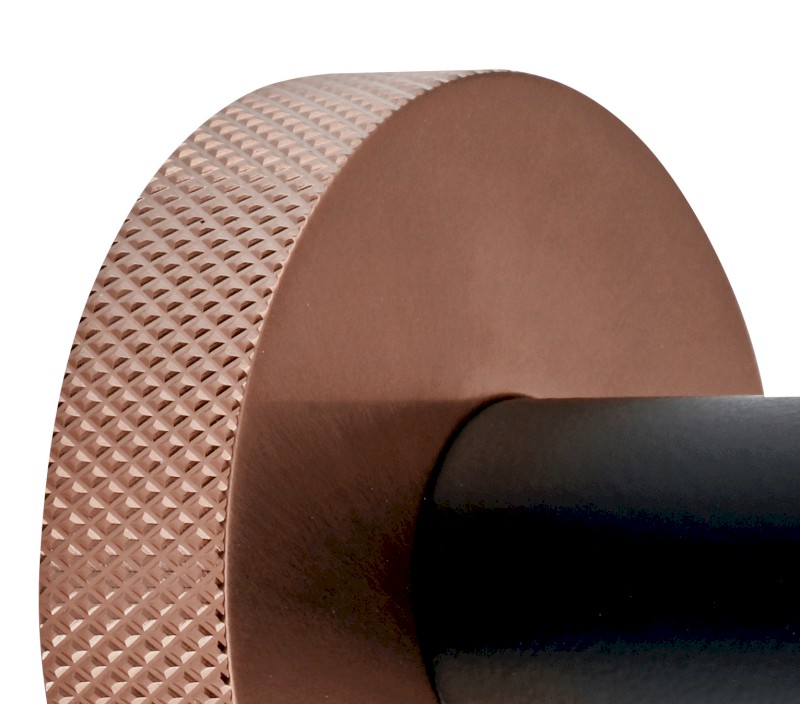 LARISSA držák ručníků 300mm, černá/měď mat WS009BC