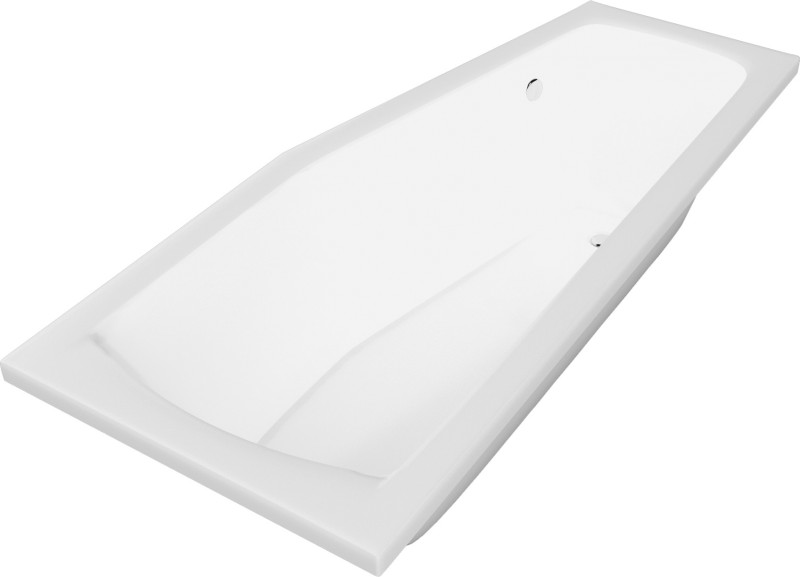 OPAVA vana 160x70x44cm, pravá, bílá A1671