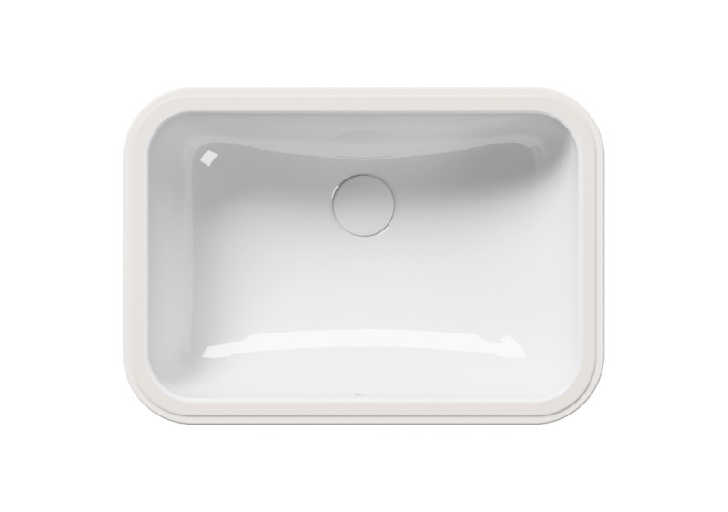 PURA/CLASSIC keramické umyvadlo pod desku 35x50cm, bílá ExtraGlaze 724711