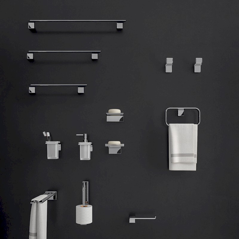 IL GIGLIO držák ručníků 600mm, chrom A9216013