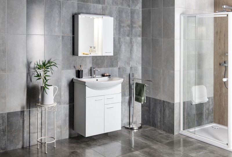 ZERO keramické umyvadlo nábytkové 65x46cm, bílá 6065